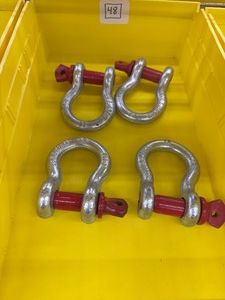 Lot of 4 -  Screw Pin CLEVISES - 34 4 ton