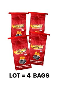4 Bags of RIDGE Charcoal Briquets
