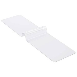SKYSHALO Plastic Table Cover 42 x 96 in. 1.5 mm Thick Clear Solid Table Protector Rectangle PVC Desk Mat Waterproof