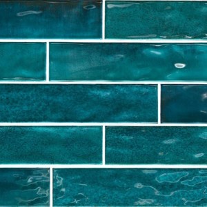Daltile LuxeCraft Arteko Deep Teal 3 in. x 12 in. Glazed Wall Ceramic Tile (12 sq. ft.case)