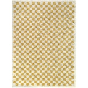 BALTA Covey Mustard 4 ft. x 6 ft. Geometric Area Rug