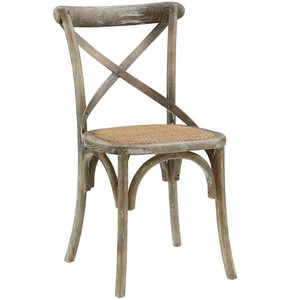 (2) MODWAY Gear Gray Dining Side Chair