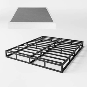 HOMZENE 9 in. High Full Size Metal Box Spring with Sturdy Mattress Foundation, Easy Assembly Bed Base