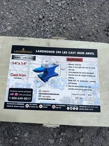 Cast Iron Anvil LandHonor 2026 Unused LHR-CIA200