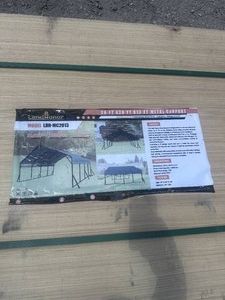 20FT X 20FT X 13FT Metal Carport LandHonor 2026 Unused LHR-MC2013