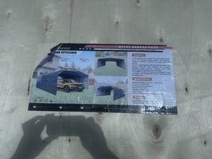 21  20  12 Ft Metal Carport LandHonor 2026 Unused LHR-CP2020FB