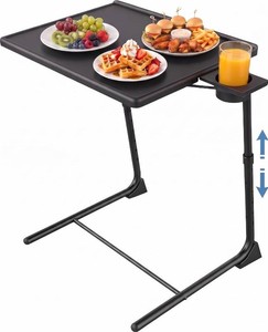 HUANUO Adjustable TV Tray 6 Heights, 3 Tilt