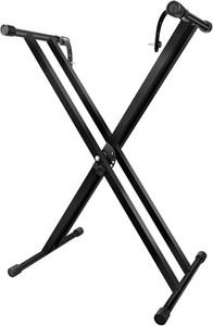 MUZNOTE Double-X Keyboard Stand, 7-Height