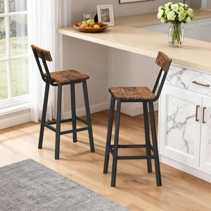 MAHANCRIS Bar Stools, 2-Pk, 26 BAHR05101
