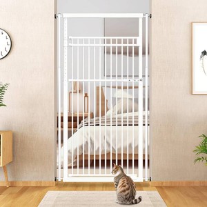 78.8 Extra Tall Cat Gate (White)