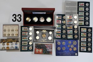 US Boxed Coin Lot