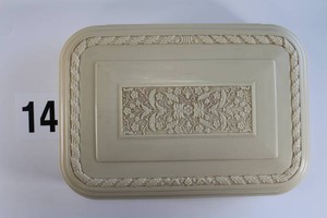 Beautiful Vintage Carved Silverware Set Box