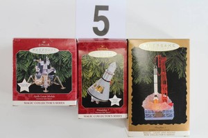 Lot of 3 Space Program Keepsakes