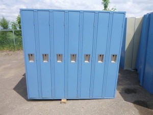 3 Units of 7 Elementary School Lockers