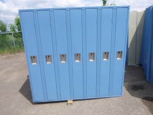 4 Units of 7 Elementary School Lockers