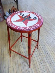 Texaco Shop Stool