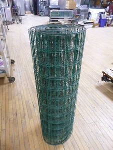 Roll of Green Coated Fencing