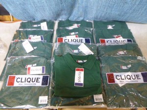 13 Clique Mens Short Sleeve Tan Polo Shirts