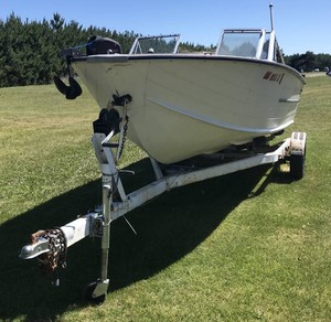 1981 Sylvan 18 Boat W Trailer