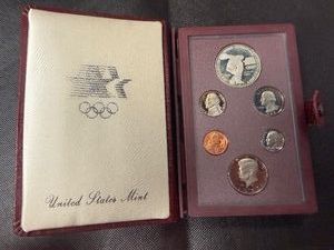 1983-S Olympic Silver Prestige Mint Set in Original U.S. Mint Package - Greysheet Wholesale Value is $73.97
