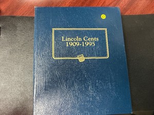 Partial Set of 151 Lincoln Cents from 1909 to 1967 - including semi-key dates 1911-S, 1914-D, 1917 Red, and 1924-D - Majority of the coins are Red condition