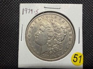 1879-S Silver Morgan Dollar