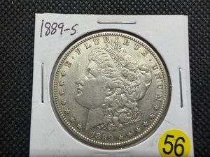 1889-S Silver Morgan Dollar