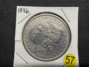 1896 Silver Morgan Dollar