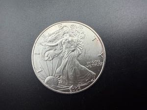 2004 Beautiful Uncirculated 1 Oz. Silver American Eagle