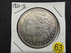 1921-S Silver Morgan Dollar