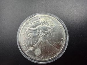 1992 Beautiful Uncirculated 1 Oz. Silver American Eagle