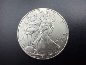 2014 Beautiful Uncirculated 1 Oz. Silver American Eagle