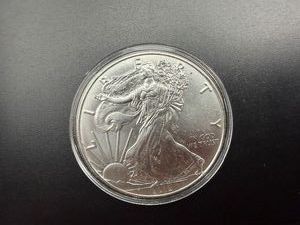 2018 Beautiful Uncirculated 1 Oz. Silver American Eagle