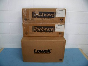 (10) Lowell VR2 2RU Vertical Hold Racks - NEW IN BOX