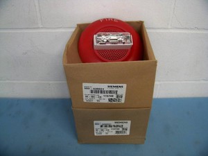 (2) Siemens Fire Alert  Alarm Units - NEW IN BOX