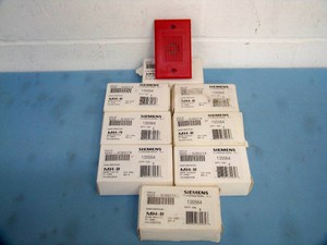 (8) Siemens Fire Safety Alarms - appear to be NEW IN BOX
