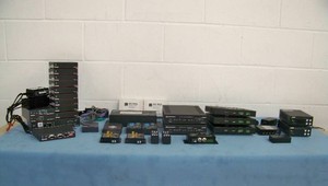 LARGE Lot of AV Components - Extron and Crestron Brands and others included
