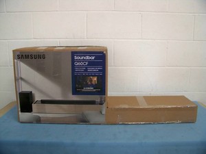 Samsung Q-Series HW-Q60CF 3.1.2 Ch Soundbar with Wireless Subwoofer (PS-WF600T) - INCLUDES Remote Control