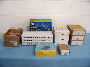 Miscellaneous Lot of Network and Internet Hub Items