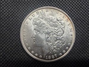 1887 Morgan Silver Dollar