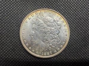 1887 Morgan Silver Dollar