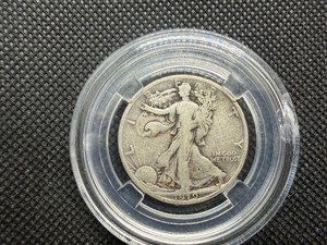 1919 S Walking Liberty Silver Half Dollar