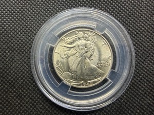 1942 Walking Liberty Silver Half Dollar