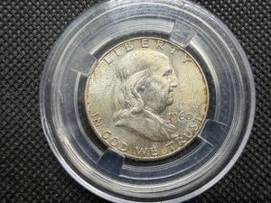 1960 Franklin Silver Half Dollar