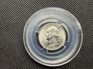 1952 D Silver Washington Quarter