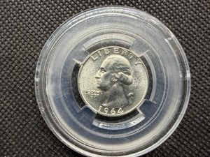 1964 Silver Washington Quarter