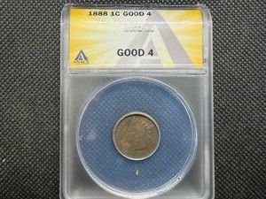 1888 Indian Head Penny ANACS Good 4