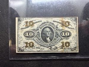 United States 10 Cent Fractional Currency