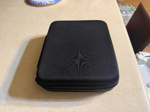 Hardshell Protective Case with Removable 12 Slot Foam Divider and Upper Zipper Compartment (11 x 9 x 3)