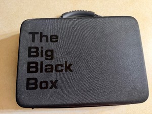 The Big Black Box Hardshell Protective Case with Removable 15 Slot Foam Divider (13.5 x 10 x 3.5)
